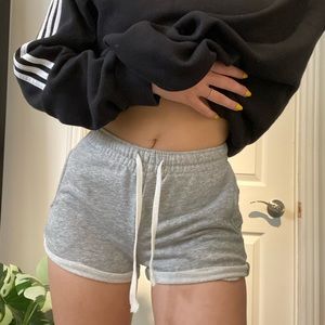 Coton grey shorts
